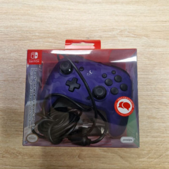 MANETTE NINTENDO SWITCH FACEOFF AVEC FIL PURPLE CAMO