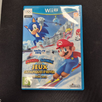 MARIO ET SONIC AUX JO D HIVER SOTCHI 2014 - WII U