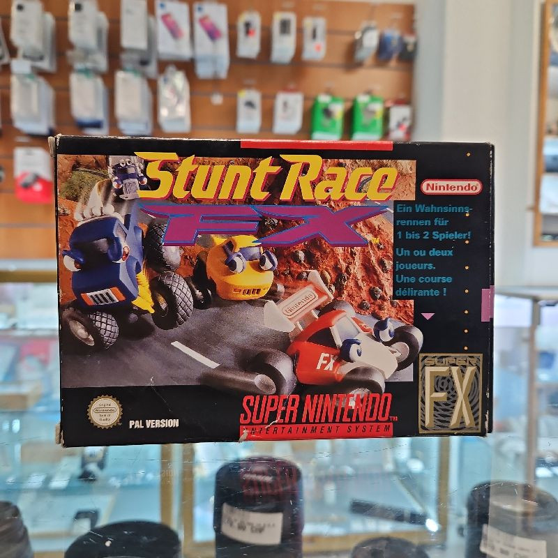 STUNT RACE FX: SUPER NINTENDO - SNES