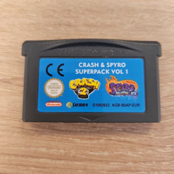 CRASH ET SPYRO SUPERPACK VOL 1 GAME BOY ADVANCE