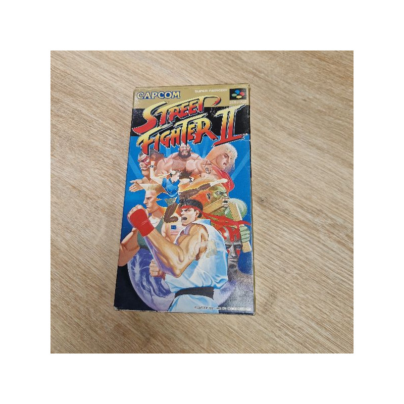 STREET FIGHTER II SUPER FAMICOM SUPER NES JAP BOITE NOTICE