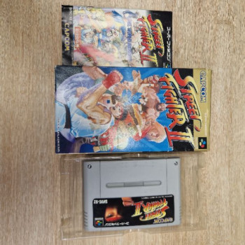 STREET FIGHTER II SUPER FAMICOM SUPER NES JAP BOITE NOTICE