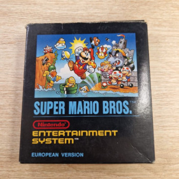 SUPER MARIO BROS NES BOITE NOTICE