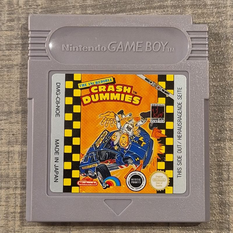 THE INCREDIBLE CRASH DUMMIES - NINTENDO GAME BOY  (CARTOUCHE UNIQUEMENT)