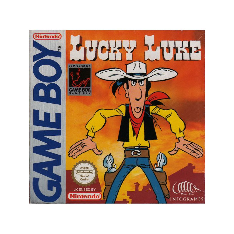 LUCKY LUKE GAMEBOY SANS BOITE