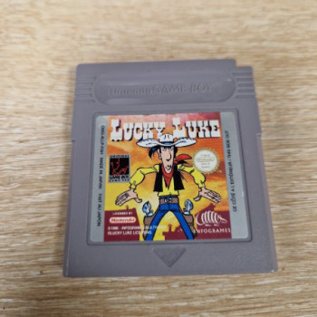 LUCKY LUKE GAMEBOY SANS BOITE