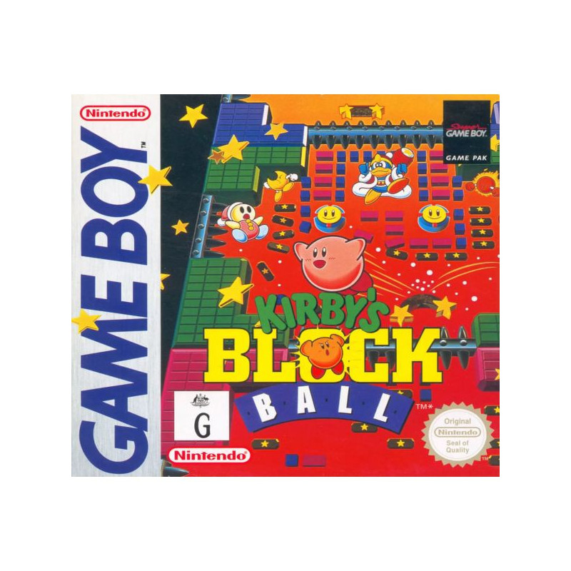 KIRBYS BLOCK BALL: GAME BOY