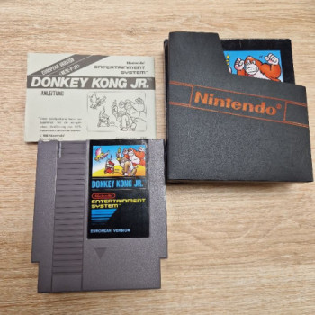 DONKEY KONG JR NES BOITE NOTICE