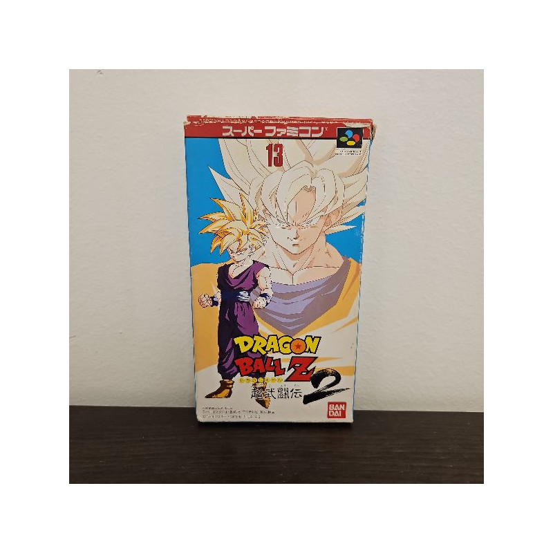 DRAGON BALL Z SUPER BUDOTEN 2 SUPER FAMICOM SUPER NES JAPANESE IMPORT