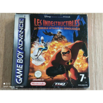 LES INDESTRUCTIBLES TERRIBLE ATTAQUE WRECKER GAMEBOY ADVANCE BOITE+NOTICE