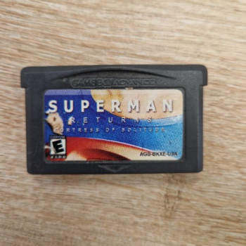 JEU GAMEBOY ADVANCE SUPERMAN