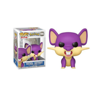 POP GAMES POKEMON - RATTATA - COLLECTABLE VINYL FIGURE - GIFT IDEA - OFFICIAL MERCHANDISE - TOYS FOR KIDS ADULTS - VIDE