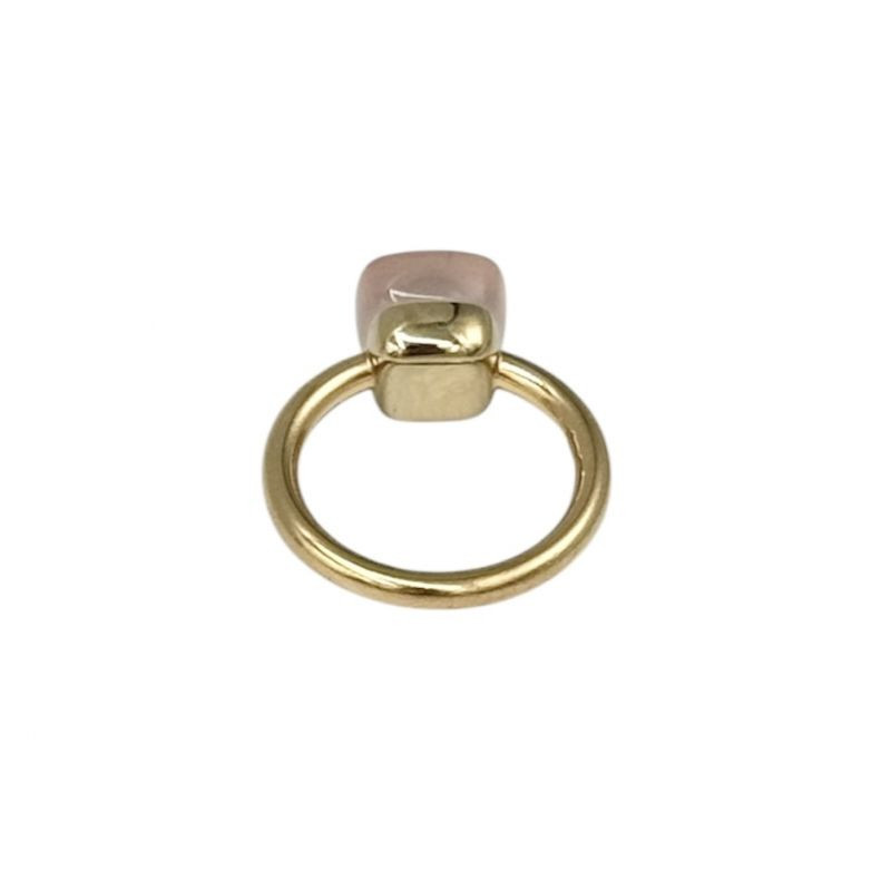 BAGUE POMELLATO NUDO QUARTZ ROSE T 56