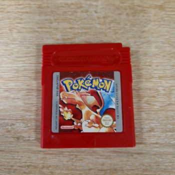 POKEON ROUGE (FRANCAIS) - GAMEBOY (JEU SEUL)