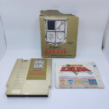 THE LEGEND OF ZELDA - NES (SMALL BOX AVEC CARTE EN ETAT)