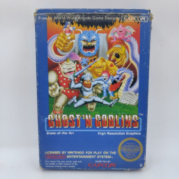 GHOST N GOBLINS - NES (SANS NOTICE)