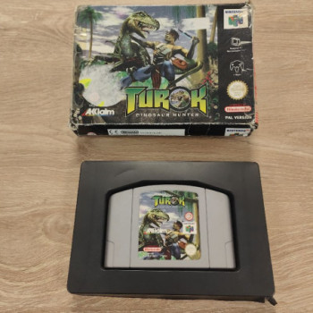 TUROK DINOSAUR HUNTER NINTENDO 64 + BOITE