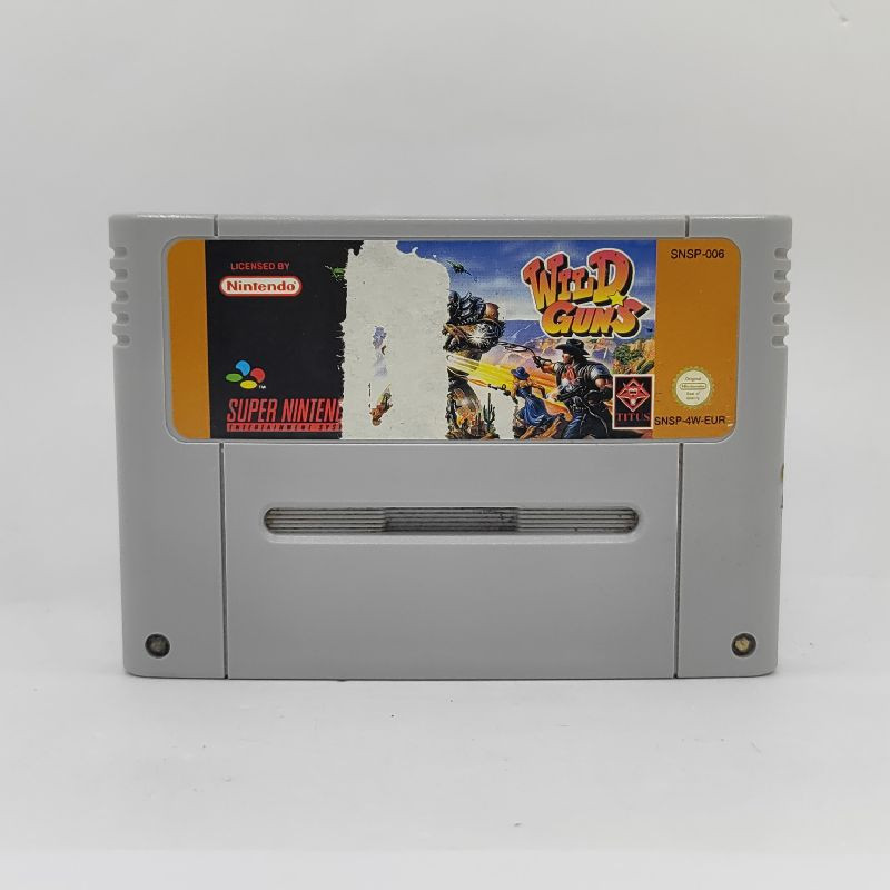 WILD GUNS - SUPER NINTENDO (CARTOUCHE SEULE)