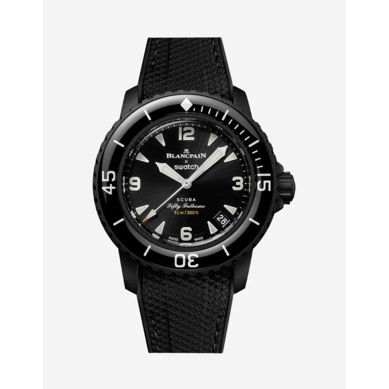 BLANCPAIN X SWATCH SCUBA FIFTY FATHOMS OCEAN OF STORMS