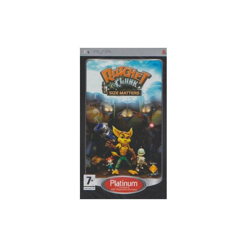 RATCHET & CLANK SIZE MATTERS - PLATINUM EDITION - PSP