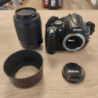 NIKON D5000 + OBJECTIF NIKON AF-S DX 55-200 MM F/4-5,6 G ED VR