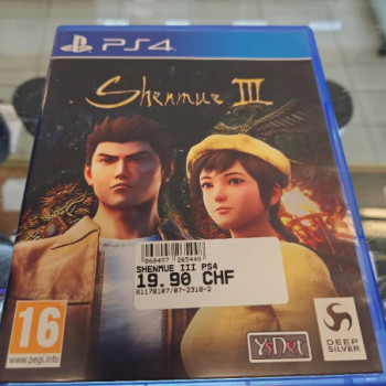 SHENMUE III PS4