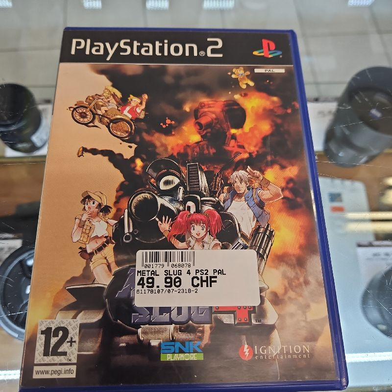 METAL SLUG 4 PS2 PAL