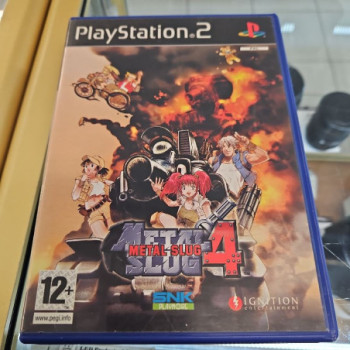 METAL SLUG 4 PS2 PAL