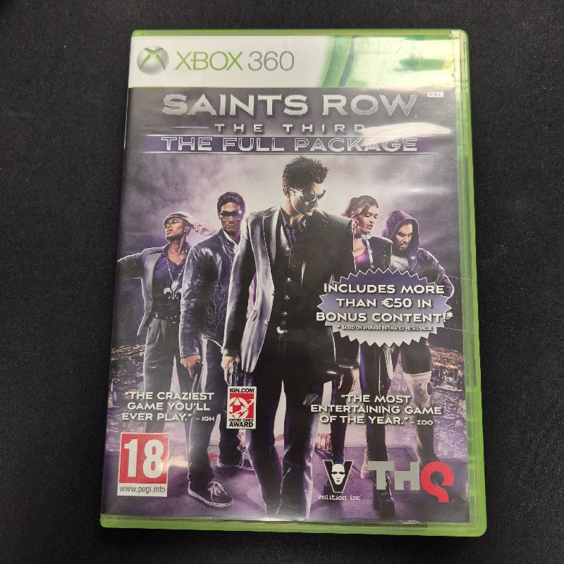 SAINTS ROW 3 FULL - XBOX 360