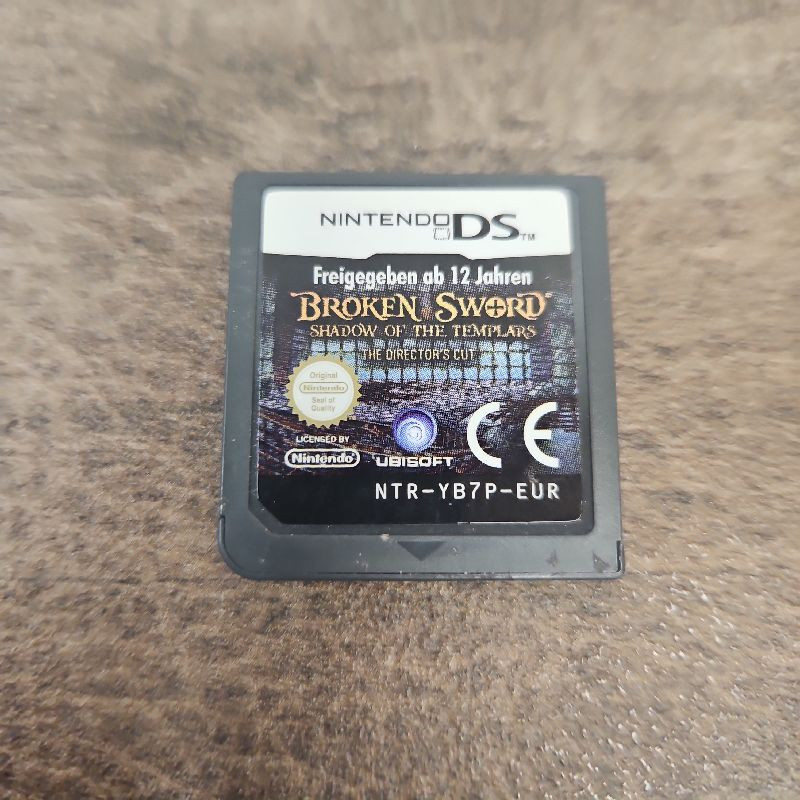 BROKEN SWORD: THE SHADOW OF THE TEMPLARS CARTOUCHE SEULE - NINTENDO DS