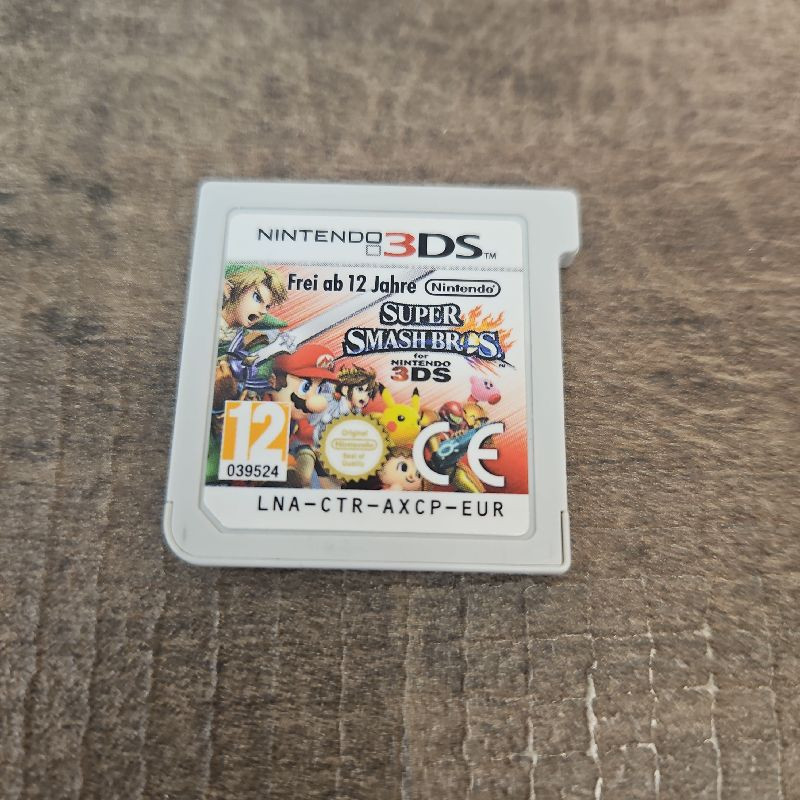 SUPER SMASH BROS 3DS SANS BOITE