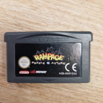 RAMPAGE PUZZLE ATTACK GBA