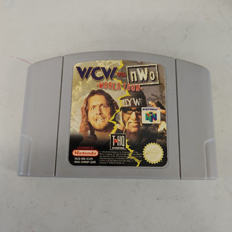 WCW VS NWO WORLD TOUR N64 SANS BOITE