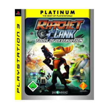 RATCHET AND CLANK TOOLS OF DESTRUCTION  PLATINUM - PS3