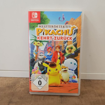 NINTENDO SWITCH SPIELESOFTWARE MEISTERDETEKTIV PIKACHU