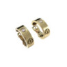 BOUCLE OREILLE CARTIER LOVE 2 DIAMANTS OR JAUNE 18CT 12.28GR