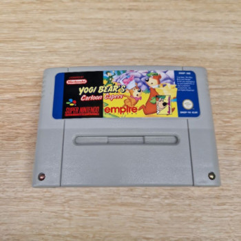 YOGI BEAR CARTOON CAPERS SNES (JEU SEUL)