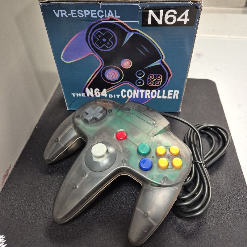 MANETTE N64 CLEAR BLACK