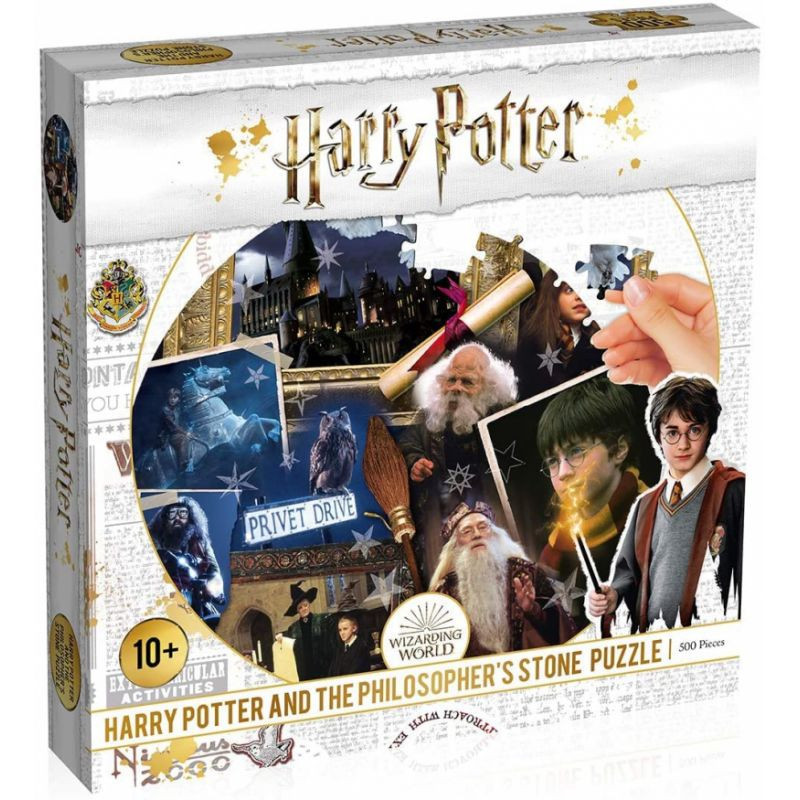 HARRY POTTER PUZZLES PHILOSOPHER S STONE 500 PIECES