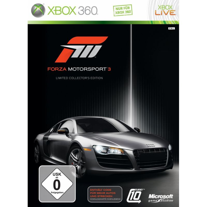 FORZA MOTORSPORT 3 EDITION COLLECTOR - XBOX 360