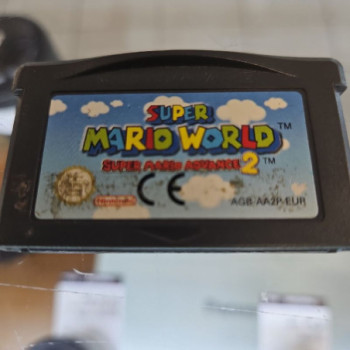 SUPER MARIO WORLD SUPER MARIO ADVANCE 2 GBA