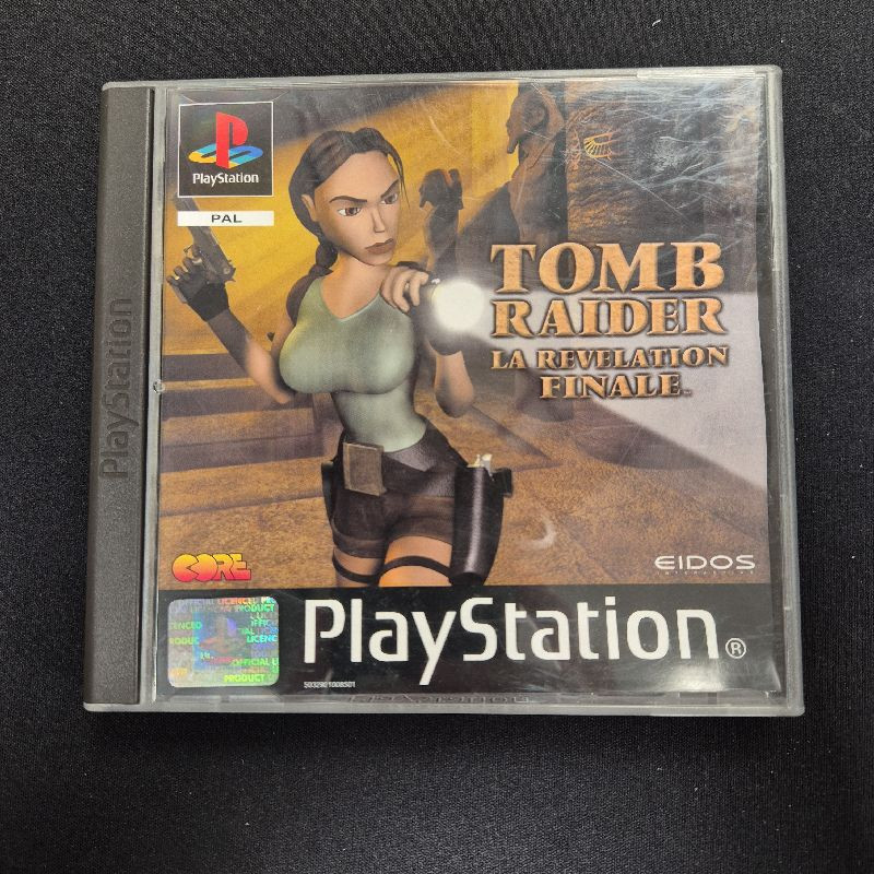 JEU PLASTATION 1 TOMB RAIDER LA REVELATION FINALE PS1