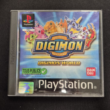 JEU PLAYSTATION 1 DIGIMON WORD SANS NOTICE