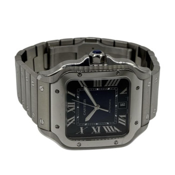 CARTIER SANTOS LARGE BLUE DIAL WSSA0030 AUTO FULLSET 2022