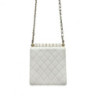 SAC A MAIN CHANEL RABAT BLANC