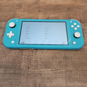 CONSOLE NINTENDO SWITCH LITE BLEU SANS CHARGEUR