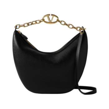 SAC A MAIN VALENTINO HOBO VLOGO MOON MOYEN NOIR