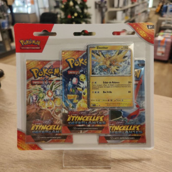 PACK DE 3 BOOSTERS ETINCELLES DEFERLANTES EV08 / CARTE POKEMON VF