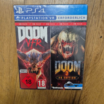 PLAYSTATION VR PACK DOOM VFR + DOOM3 PS4