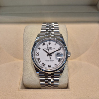 ROLEX OYSTER PERPETUAL DATEJUST 36MM 126200 +CERTIF